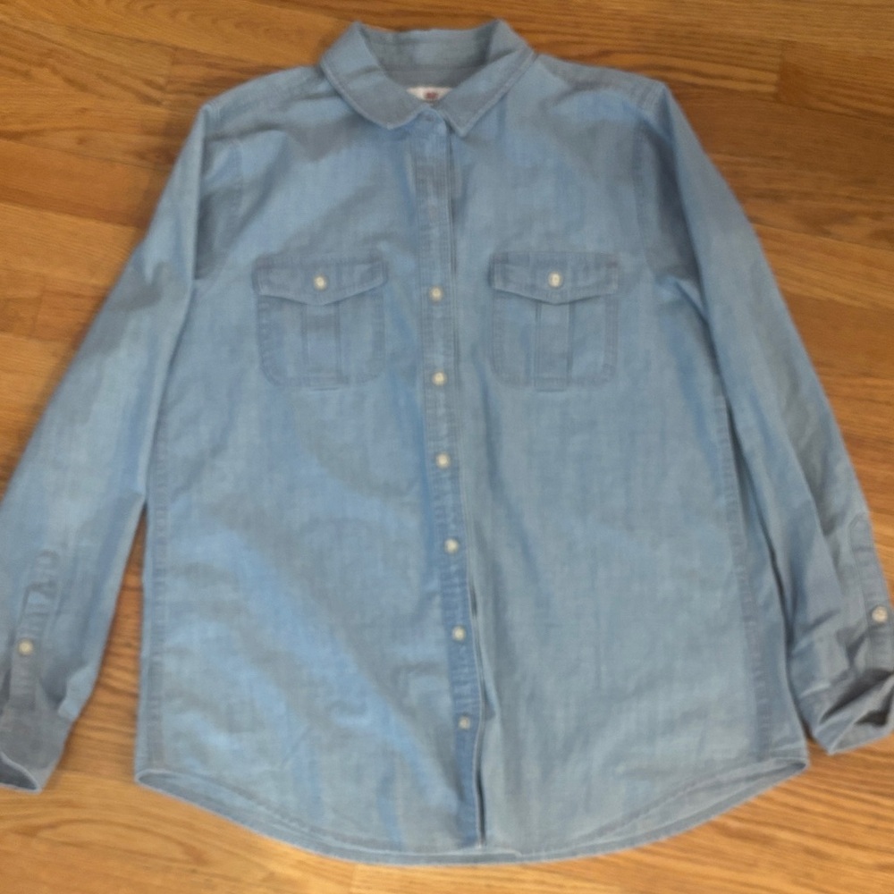 Light Blue Denim Shirt